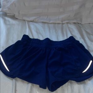 Lulu Hottie Hot Dark Blue Shorts